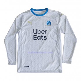 Maillot de Foot Olympique de Marseille Domicile 2020-21 Manches Longues